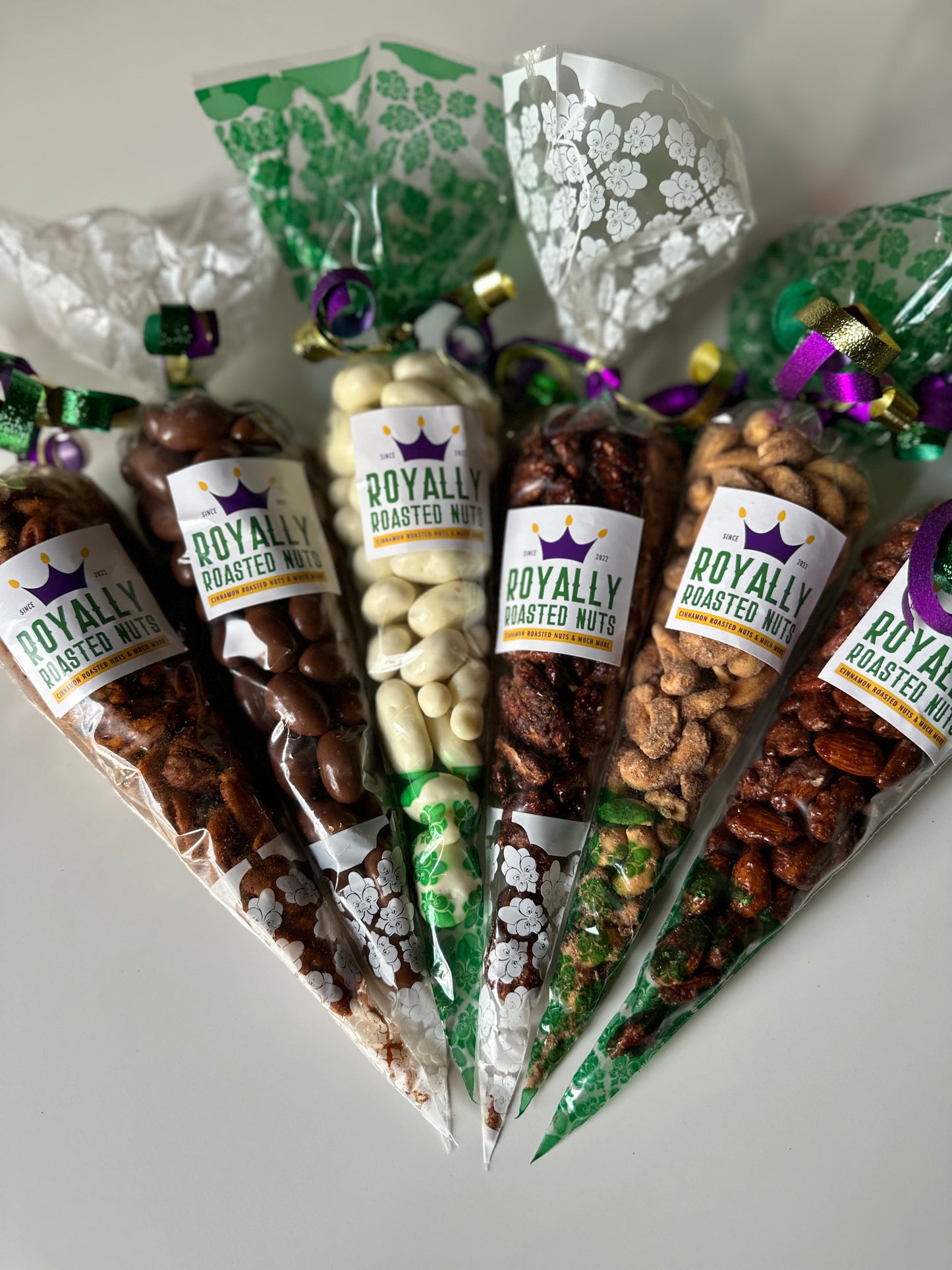 Mardi Gras Medium Cones